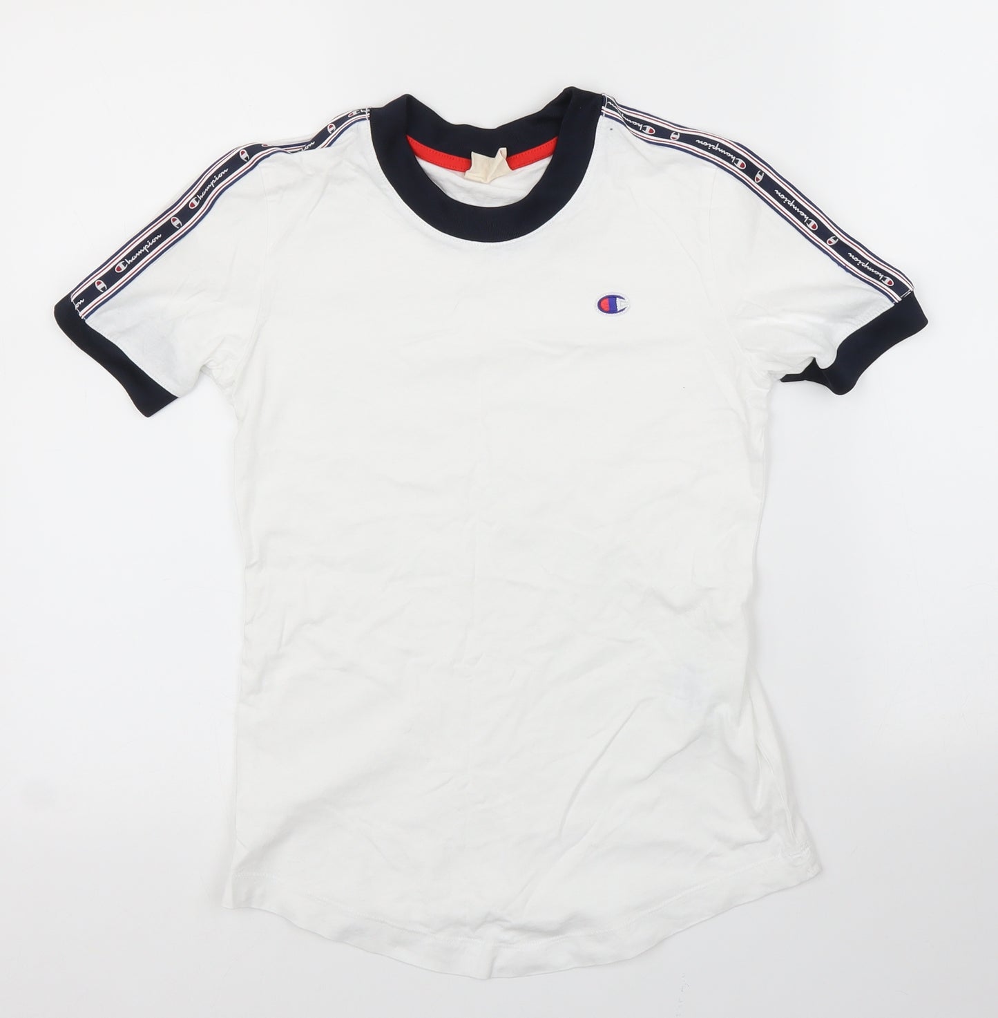 Champion Womens White   Basic T-Shirt Size XS
