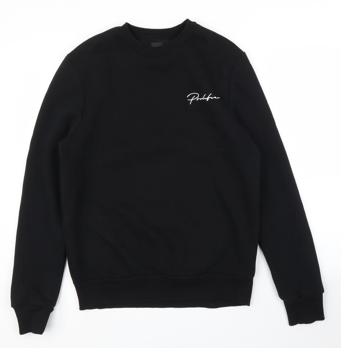 River Island Mens Black   Pullover Jumper Size S