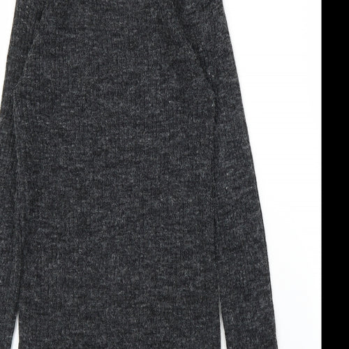 Brave Soul Womens Grey   Pullover Jumper Size S