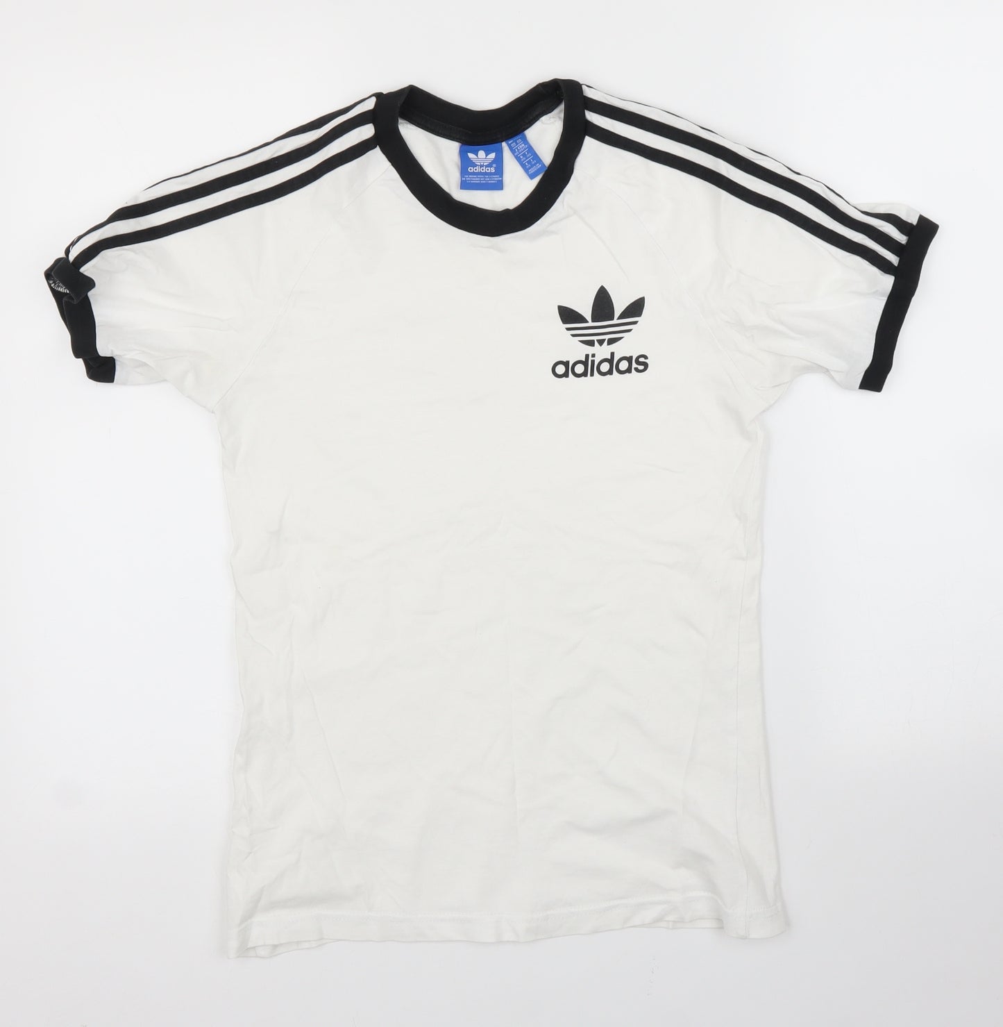 adidas Mens White    T-Shirt Size XS