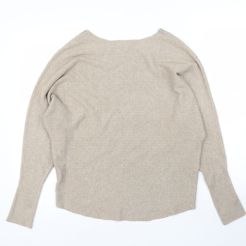 Colynn Womens Beige   Pullover Jumper Size M