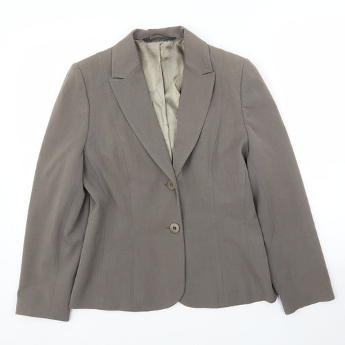 BHS Womens Green   Jacket Blazer Size 12