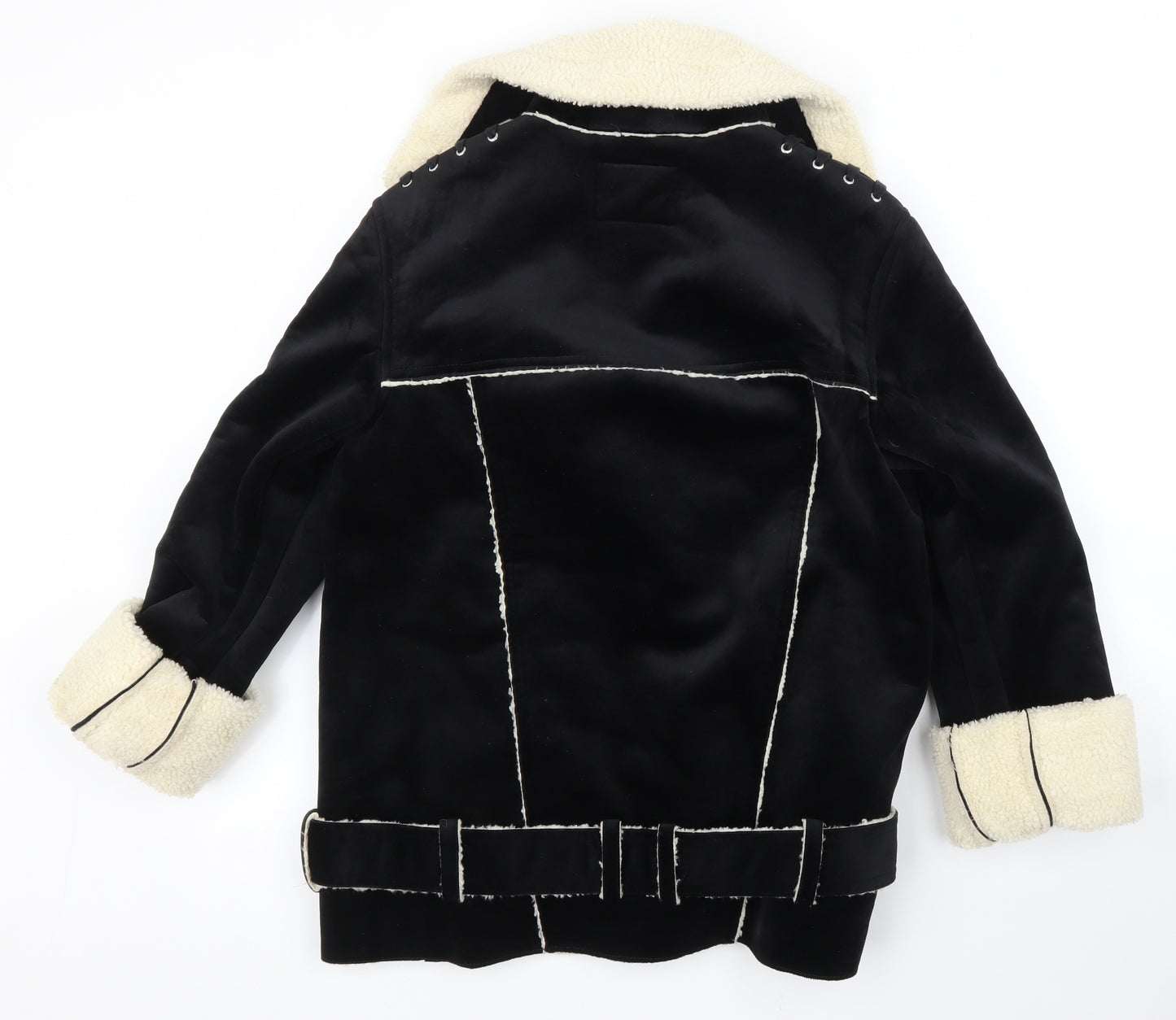 BLANKNYC Mens Black   Biker Coat Size XS