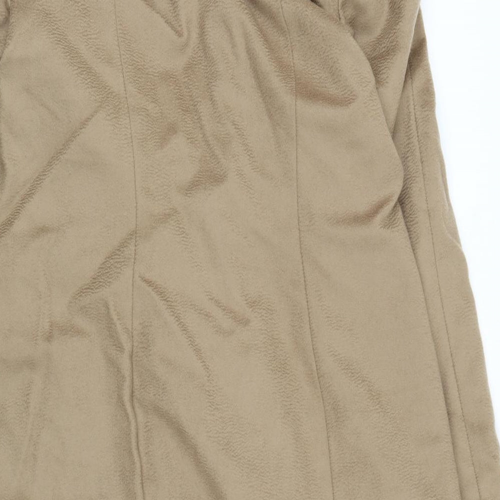 Marella Womens Beige   Pea Coat Coat Size 16