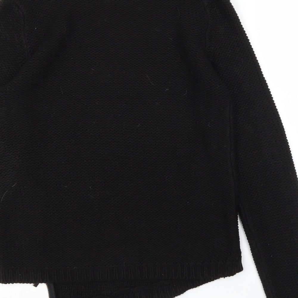 HEINE Womens Black   Pullover Jumper Size 8