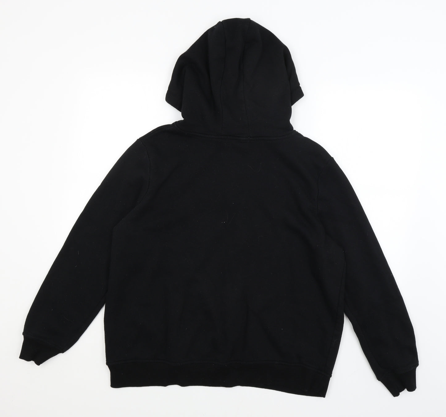 Primark Womens Black   Full Zip Hoodie Size 18