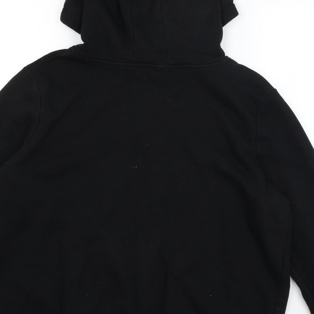 Primark Womens Black   Full Zip Hoodie Size 18