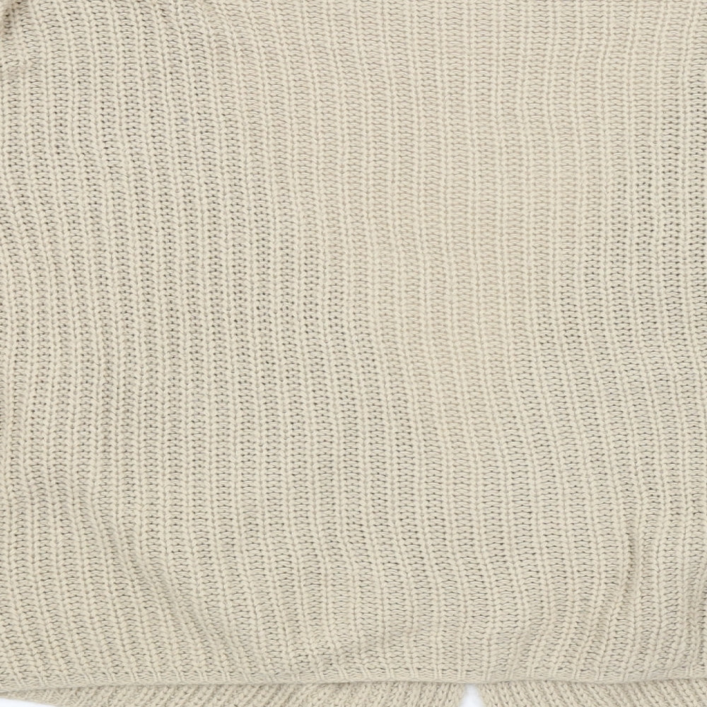 I SAW IT FIRST Womens Beige   Cardigan Jumper Size 12