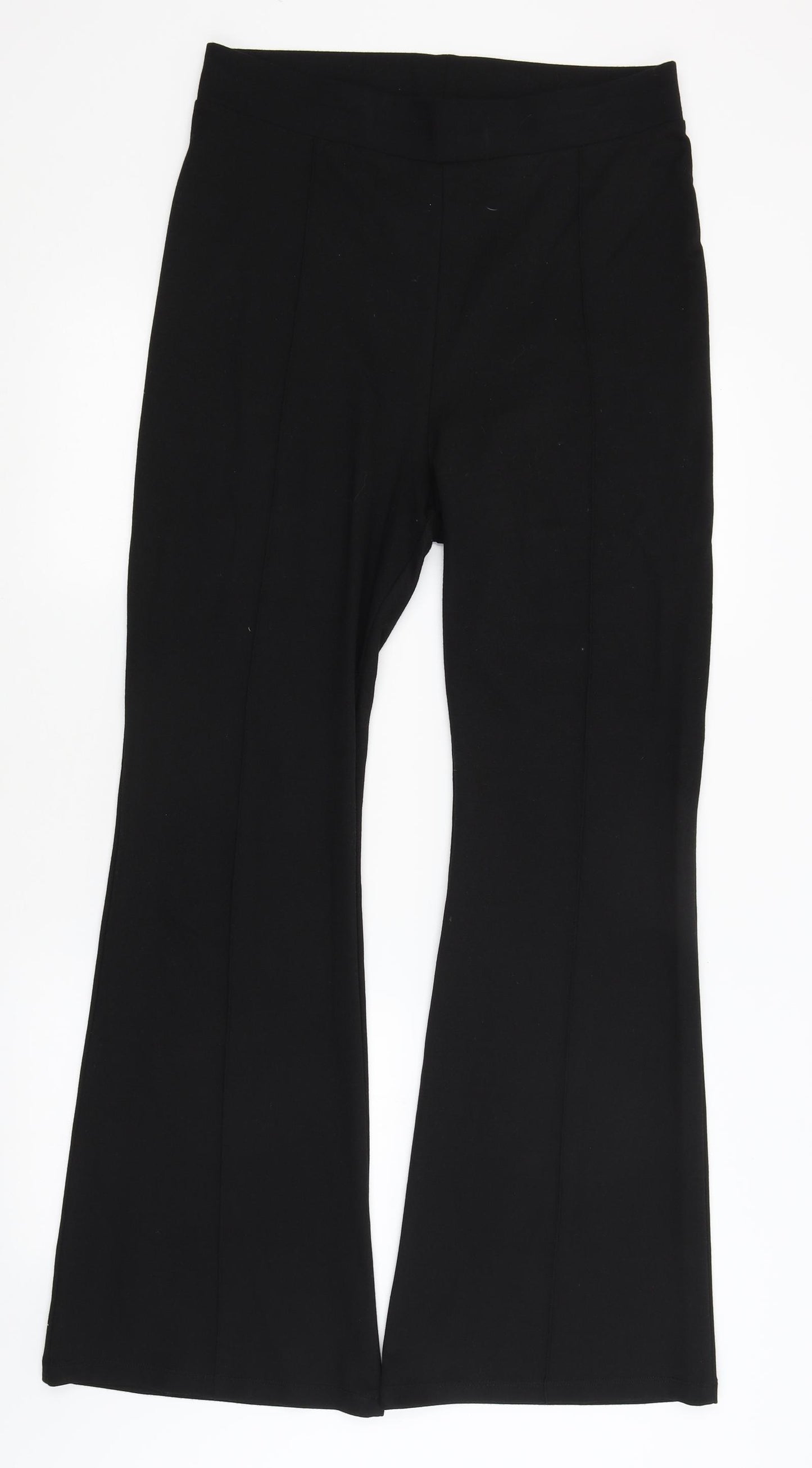 F&F Womens Black   Trousers  Size 14 L31.5 in