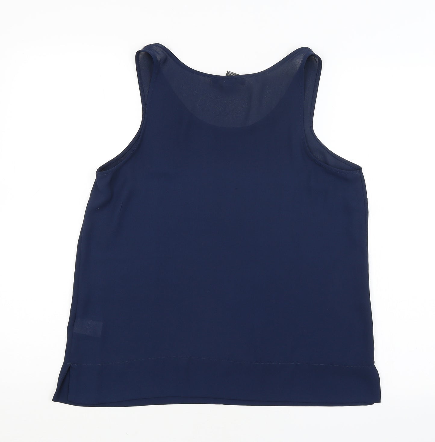 Primark Womens Blue   Basic Tank Size 10