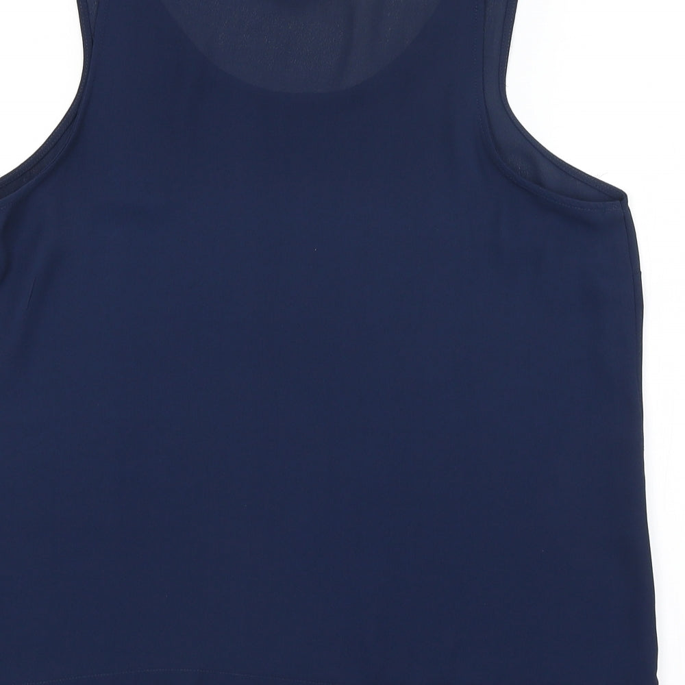Primark Womens Blue   Basic Tank Size 10