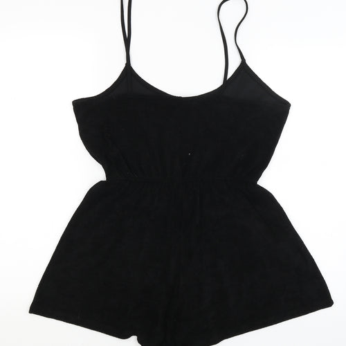 Divided Womens Black   Playsuit One-Piece Size S