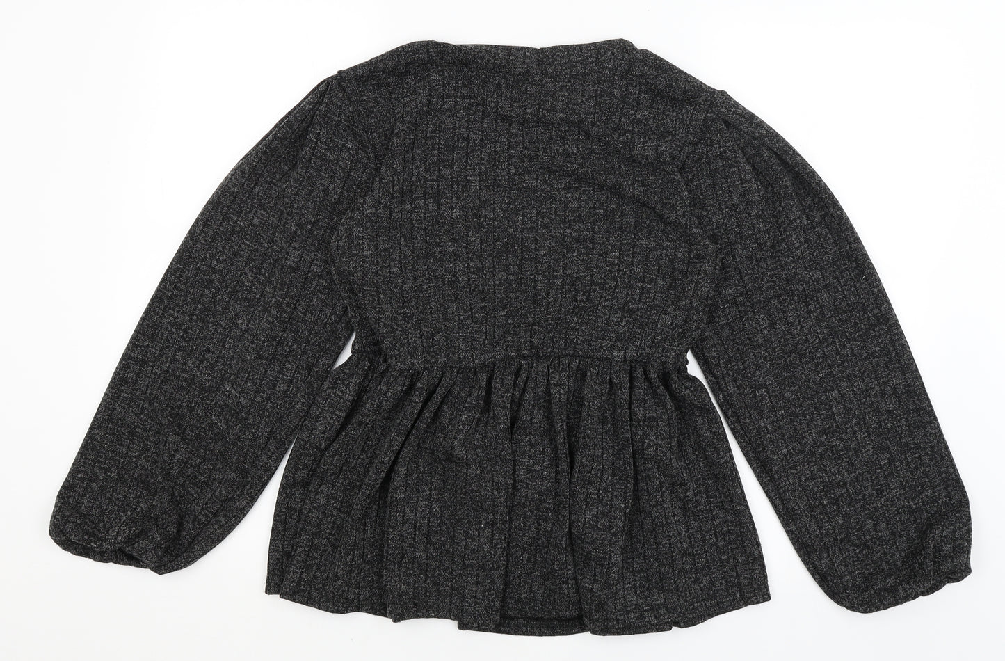 Stylewise Womens Grey   Pullover Jumper Size M