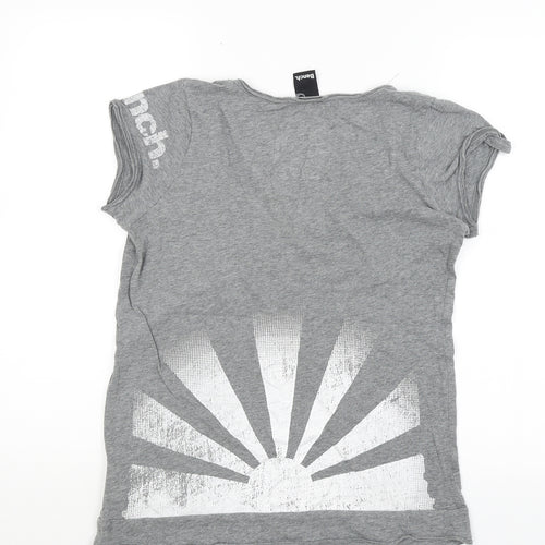 Bench Womens Grey   Basic T-Shirt Size M