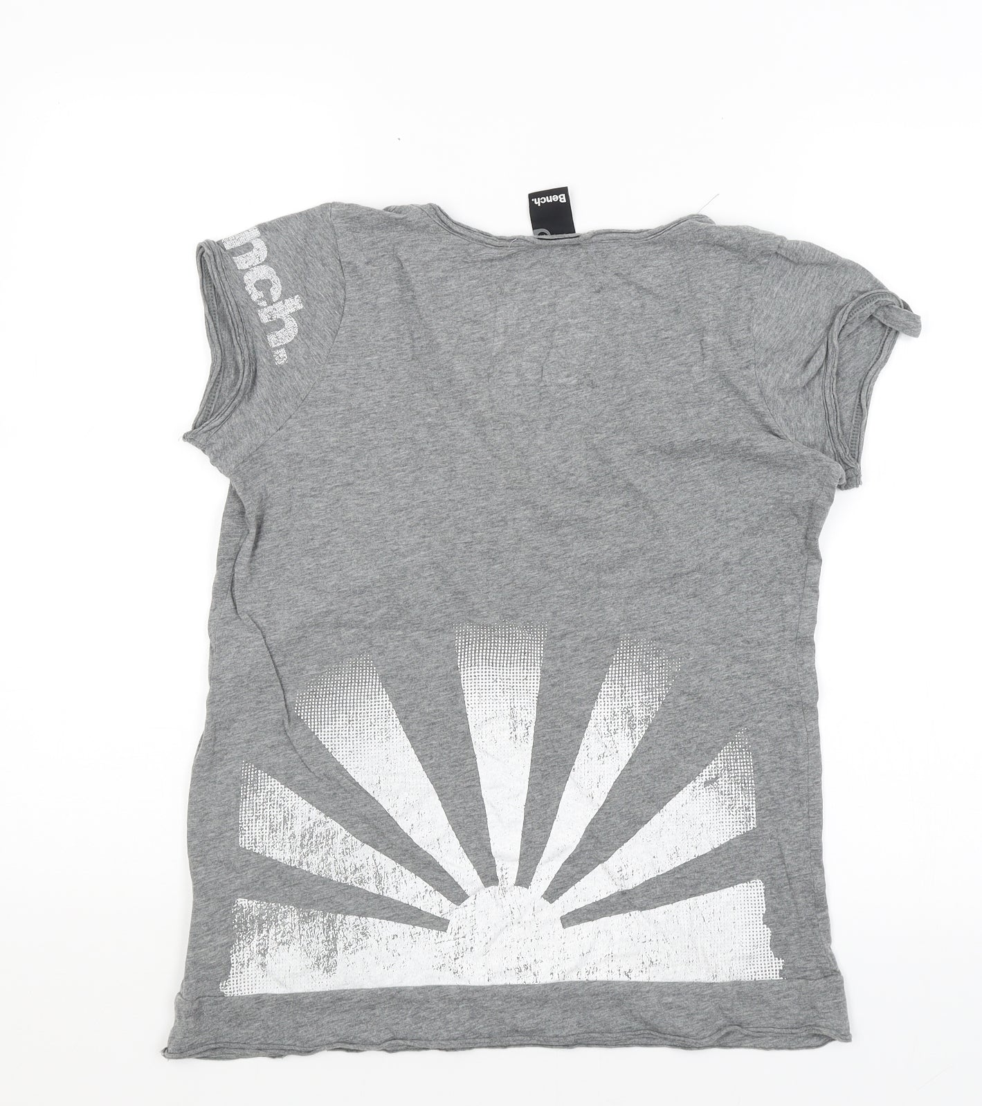 Bench Womens Grey   Basic T-Shirt Size M