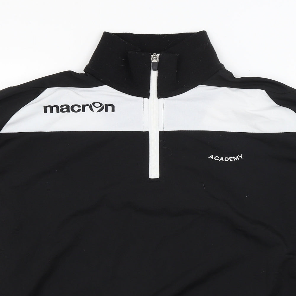 Macron Mens Black   Pullover Jumper Size M