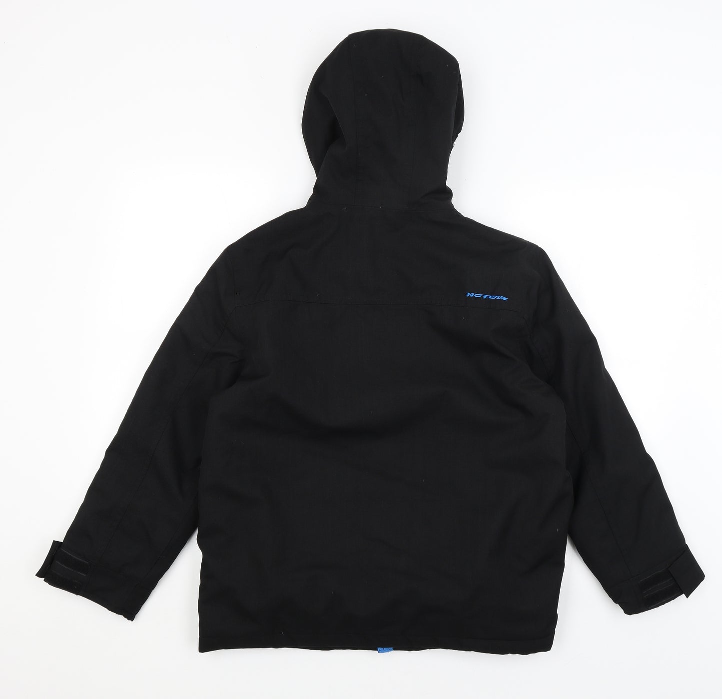 No Fear Boys Black   Windbreaker Coat Size 13 Years