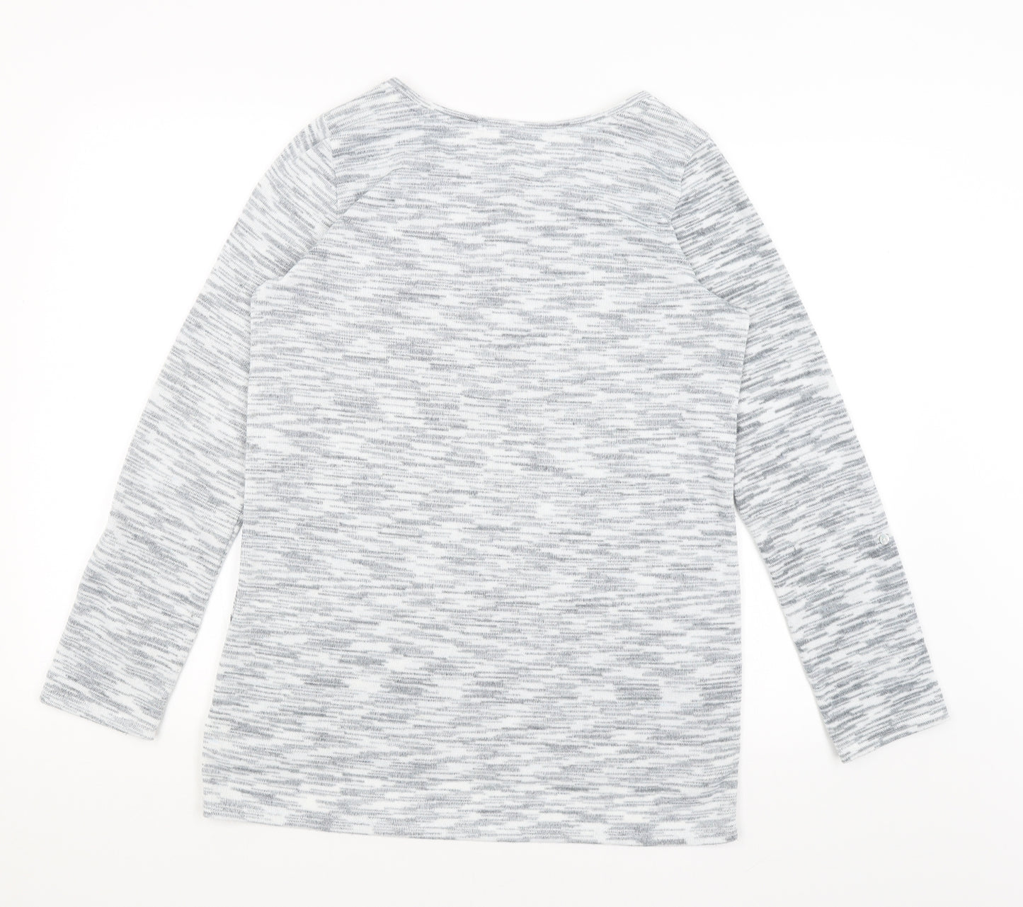 Falmer Womens Grey   Basic T-Shirt Size 10