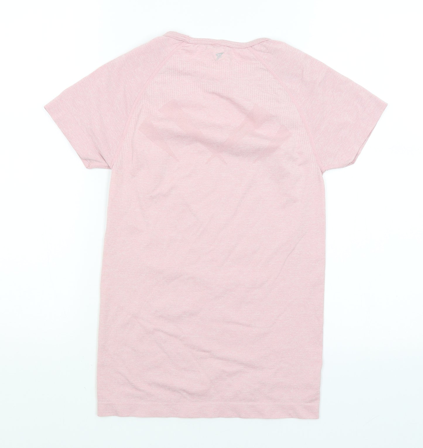 Workout Womens Pink   Basic T-Shirt Size 6