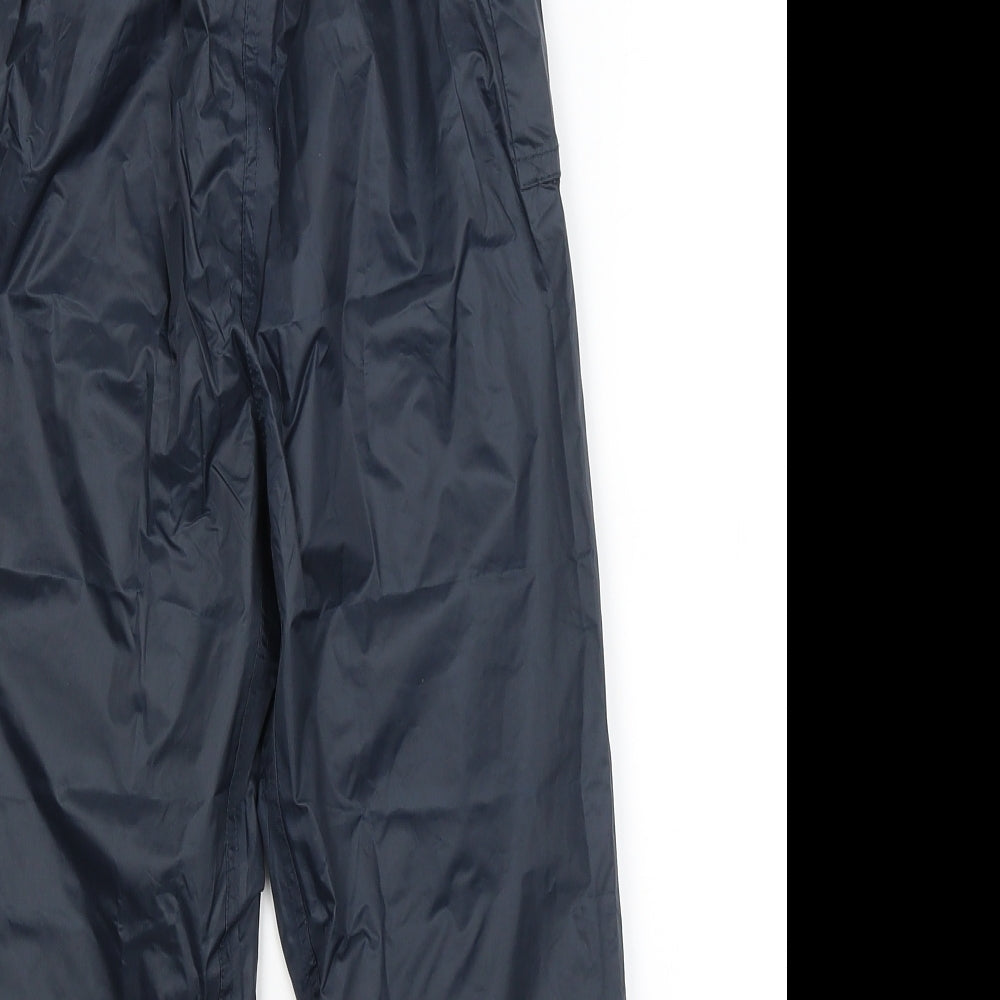 Result Boys Blue   Rain Trousers Trousers Size 5-6 Years