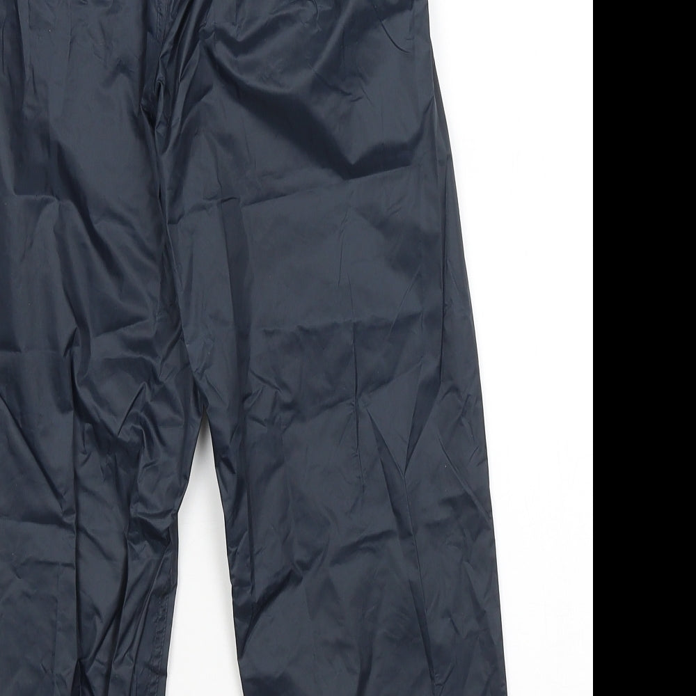 Result Boys Blue   Rain Trousers Trousers Size 5-6 Years