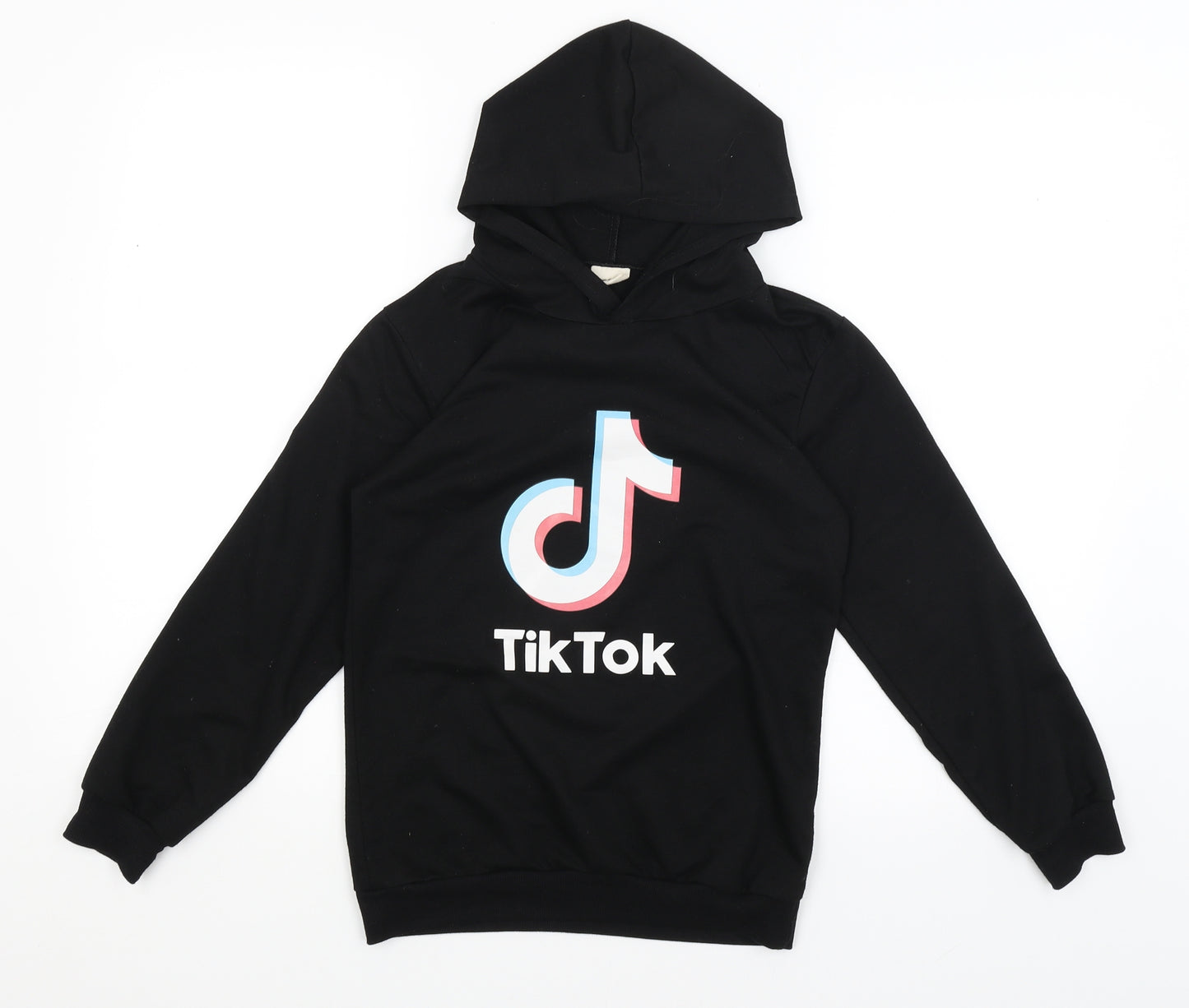 Dgfstm Girls Black   Pullover Hoodie Size 11-12 Years  - Tik Tok