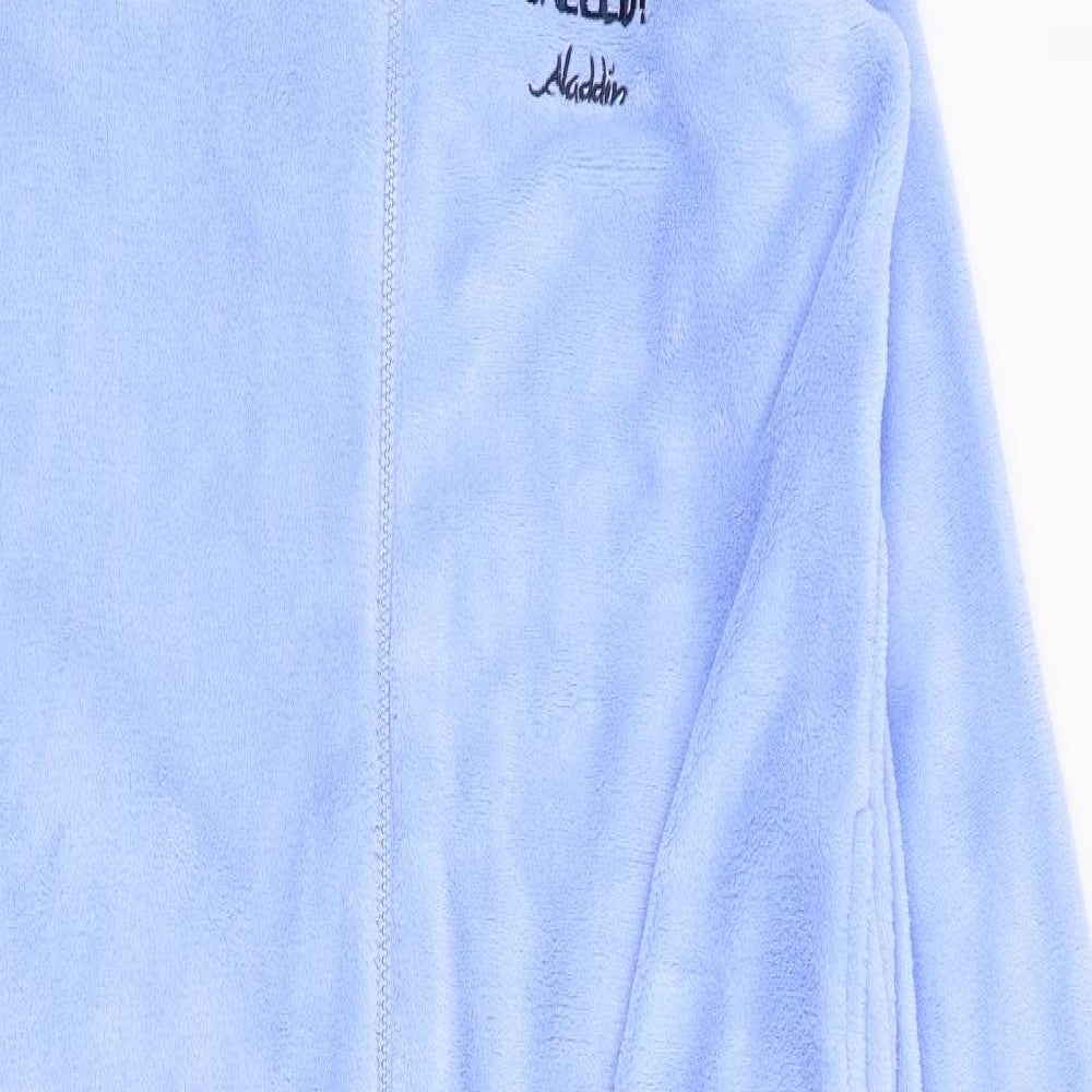 Love to Lounge Womens Blue Solid  Top One Piece Size 10  - Alladin Genie