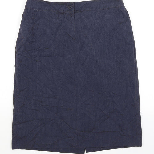 NEXT Womens Blue   A-Line Skirt Size 12