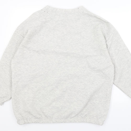 Primark Womens Grey   Pullover Jumper Size M