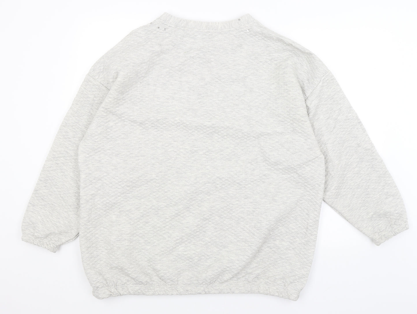 Primark Womens Grey   Pullover Jumper Size M