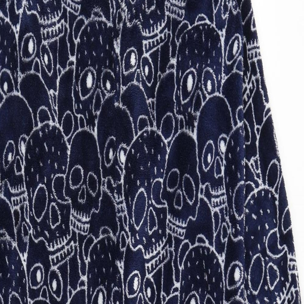 Matalan Boys Blue Solid   One Piece Size 9 Years  - Skulls