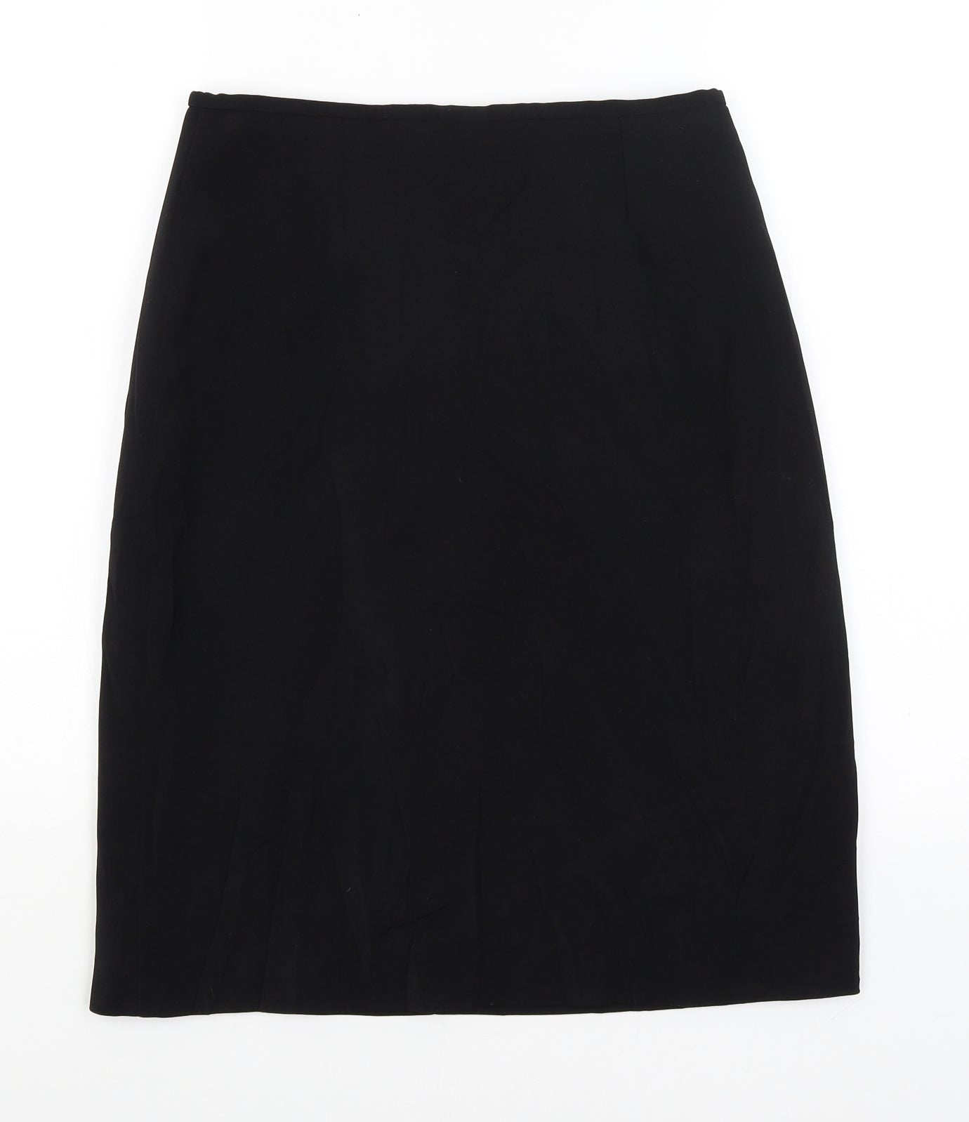 AMARANTO Womens Black   A-Line Skirt Size 12