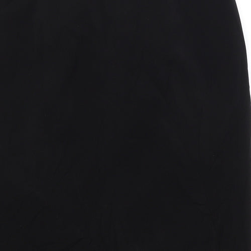 AMARANTO Womens Black   A-Line Skirt Size 12
