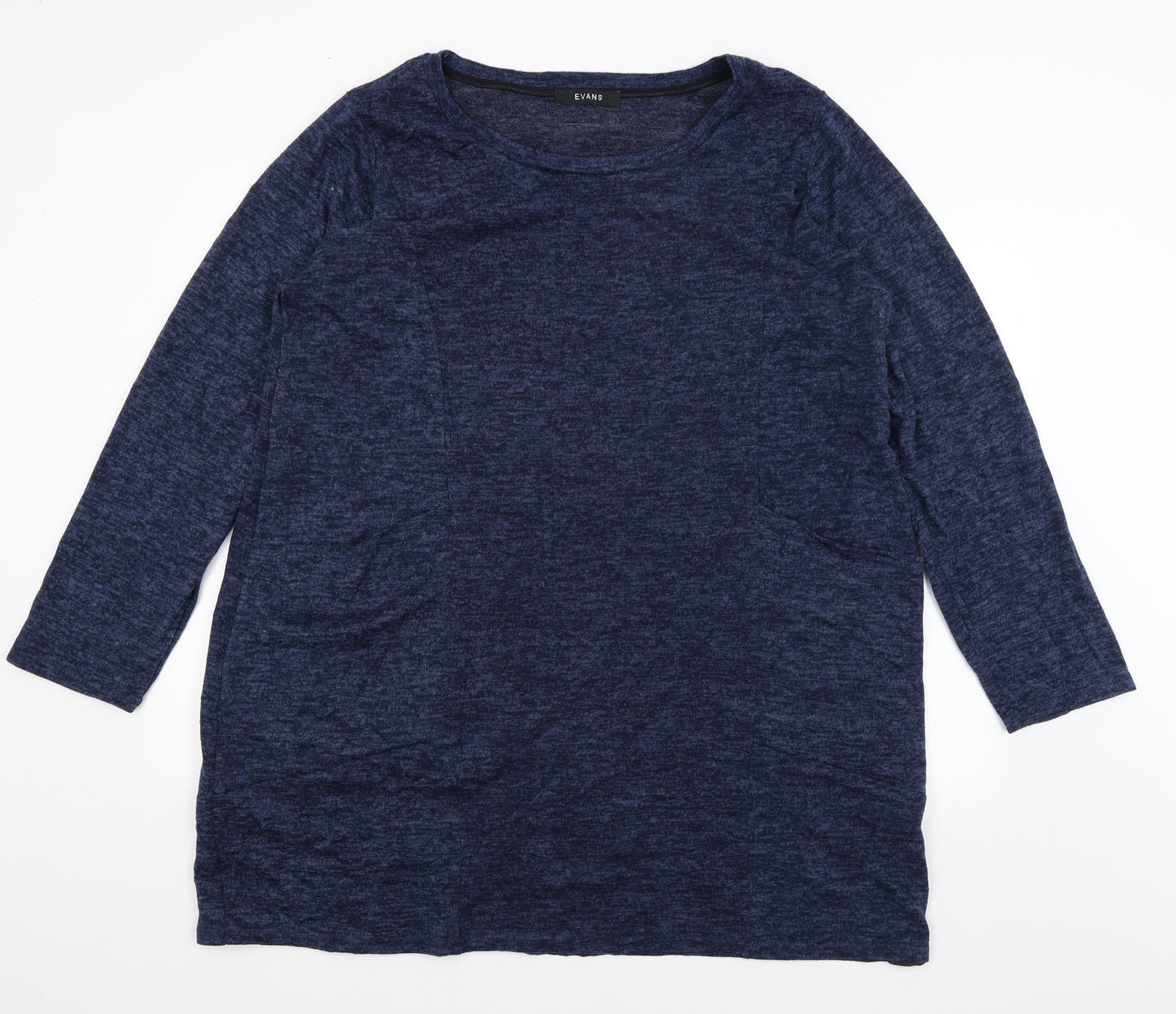 Evans Womens Blue   Jumper Dress  Size 20