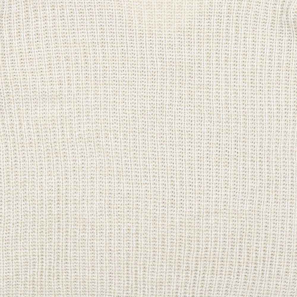 Atmosphere Womens Beige   Pullover Jumper Size L