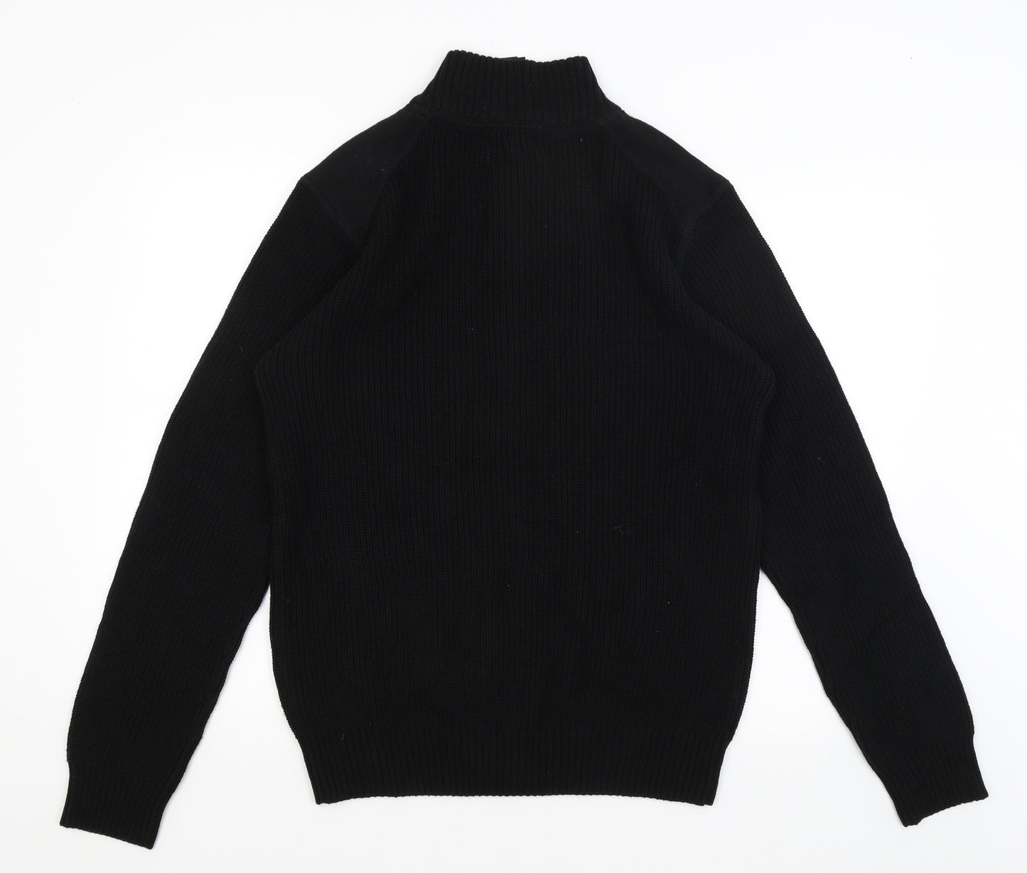 F&F Mens Black   Full Zip Jumper Size XL