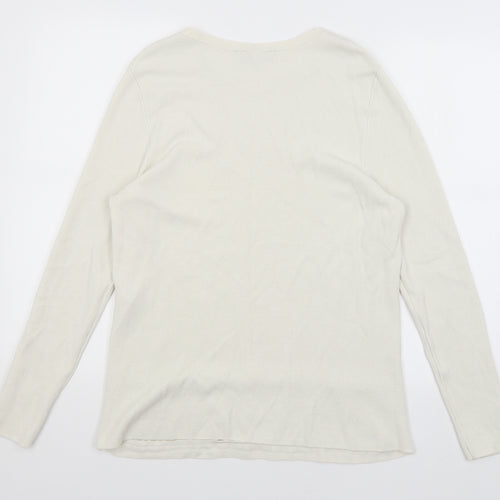 Dorothy Perkins Womens Ivory   Pullover Jumper Size 14