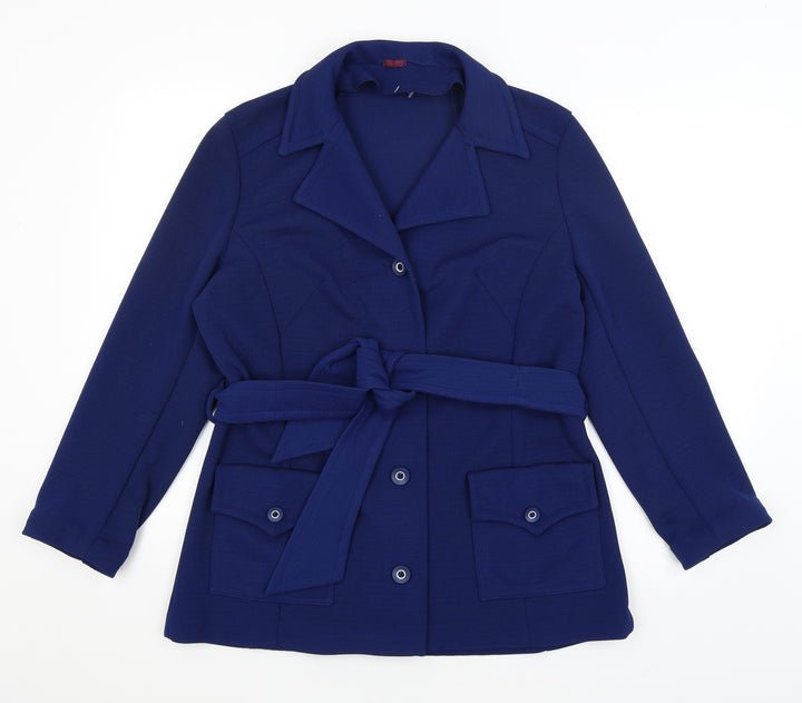Bickler Womens Blue   Jacket  Size S