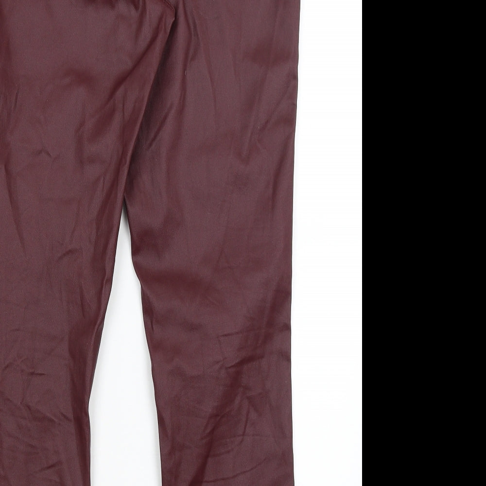 George Womens Red   Jegging Trousers Size 18 L29 in