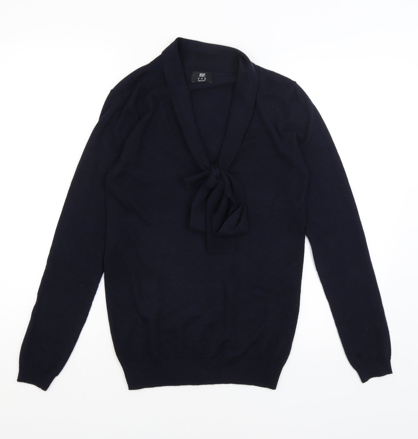 F&F Womens Blue   Pullover Jumper Size 8