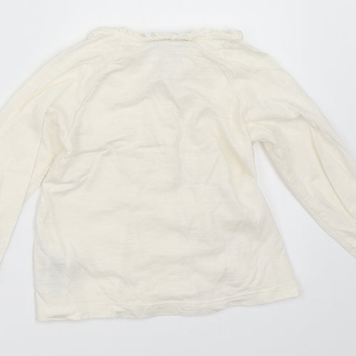 NEXT Girls Ivory   Basic Button-Up Size 9-12 Months