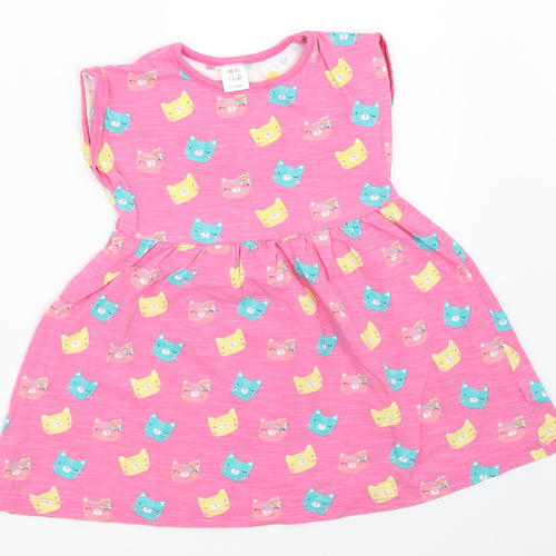 Mini Club Girls Pink   Fit & Flare  Size 9-12 Months