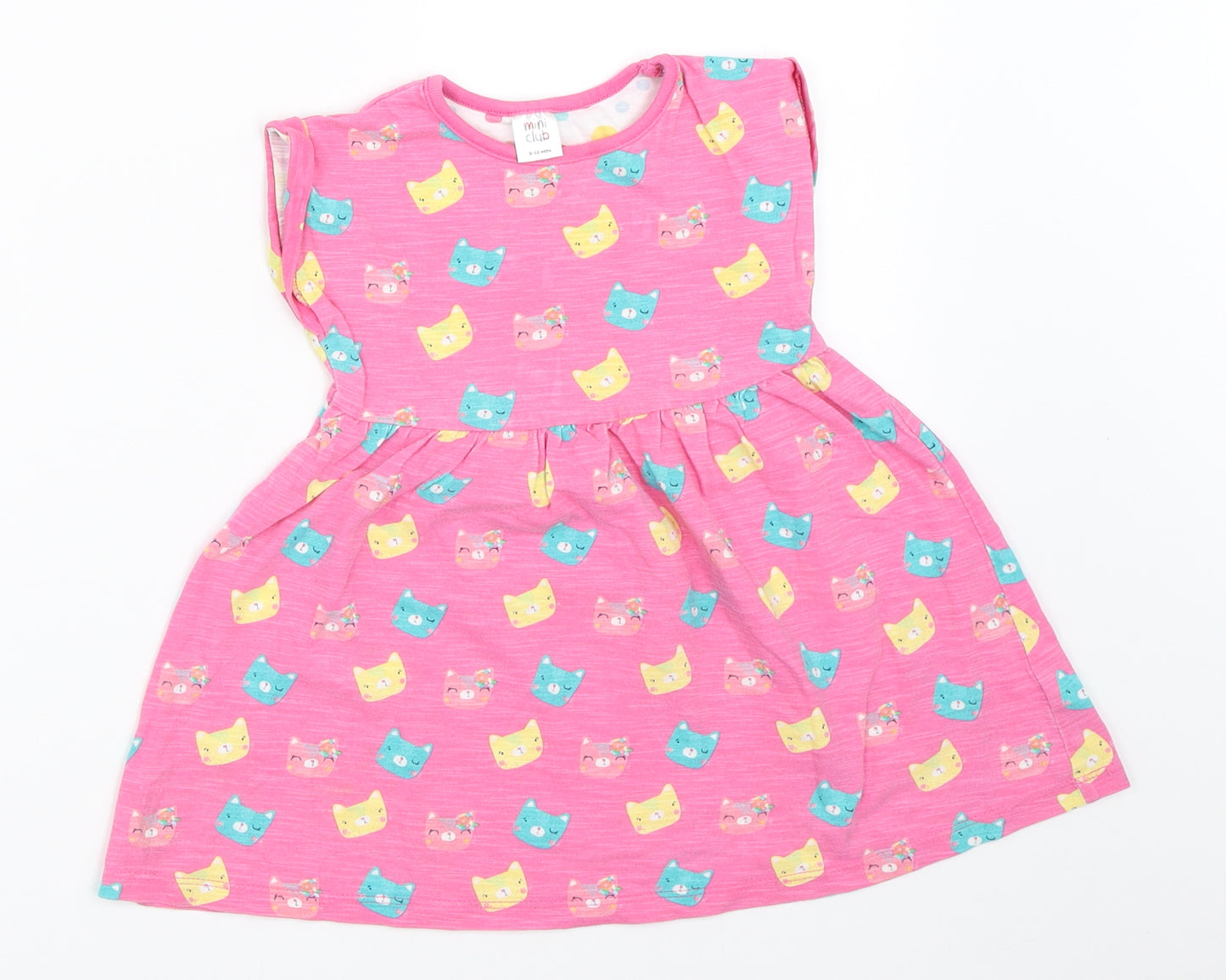 Mini Club Girls Pink   Fit & Flare  Size 9-12 Months