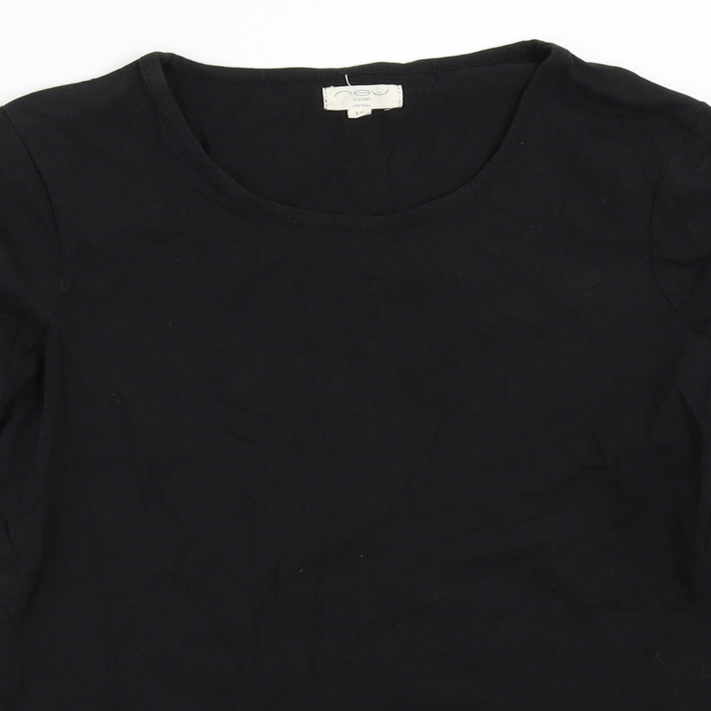 New Look Womens Black   Basic T-Shirt Size 12