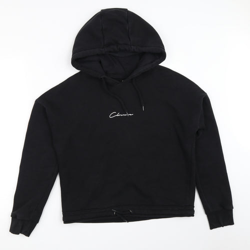 Closure London Womens Black   Pullover Hoodie Size 12