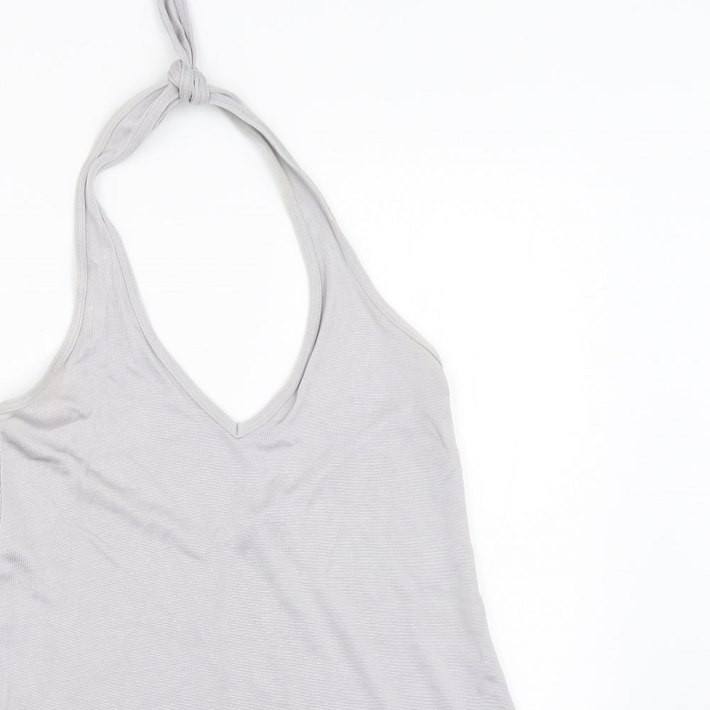 Warehouse Womens Grey   Basic Tank Size 10