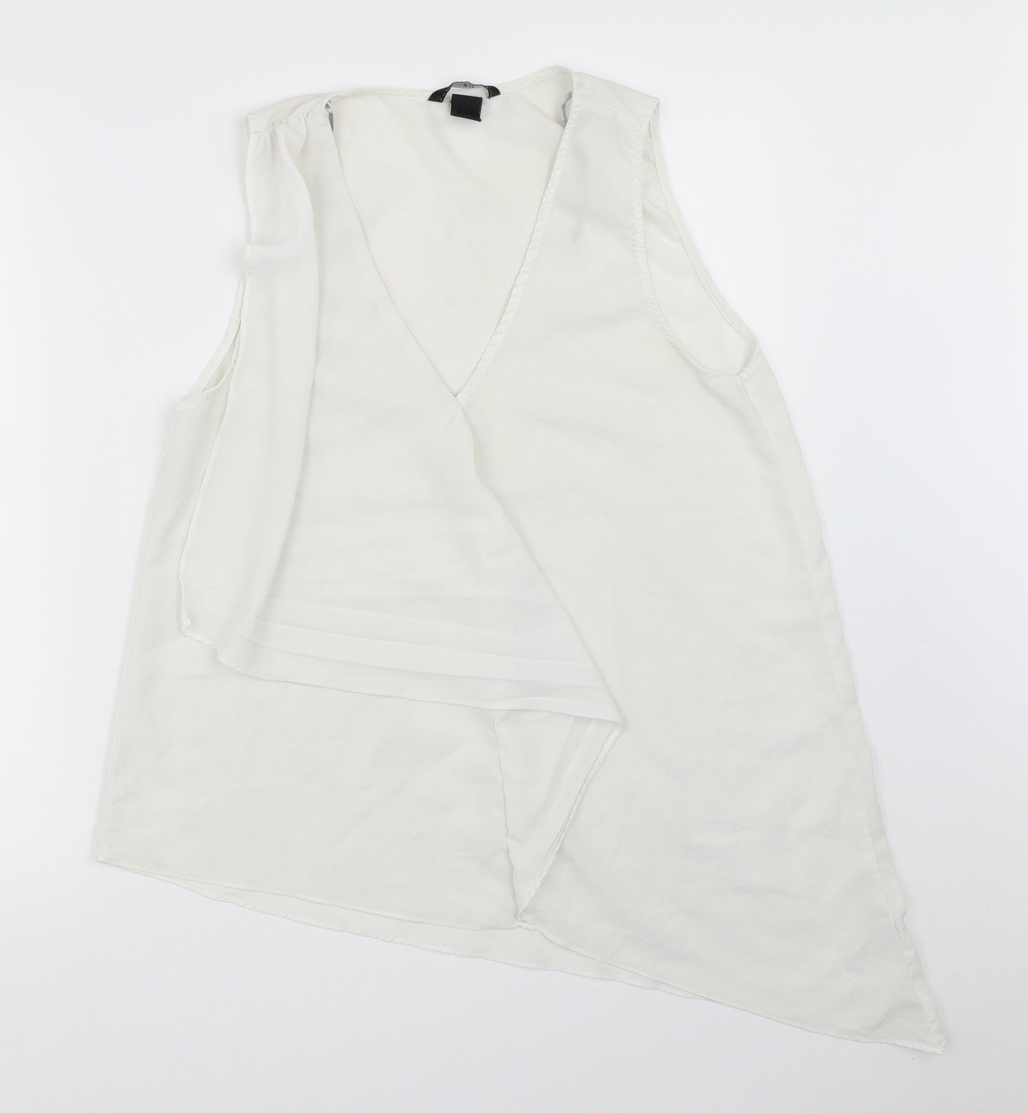 H&M Womens White   Basic Blouse Size 40