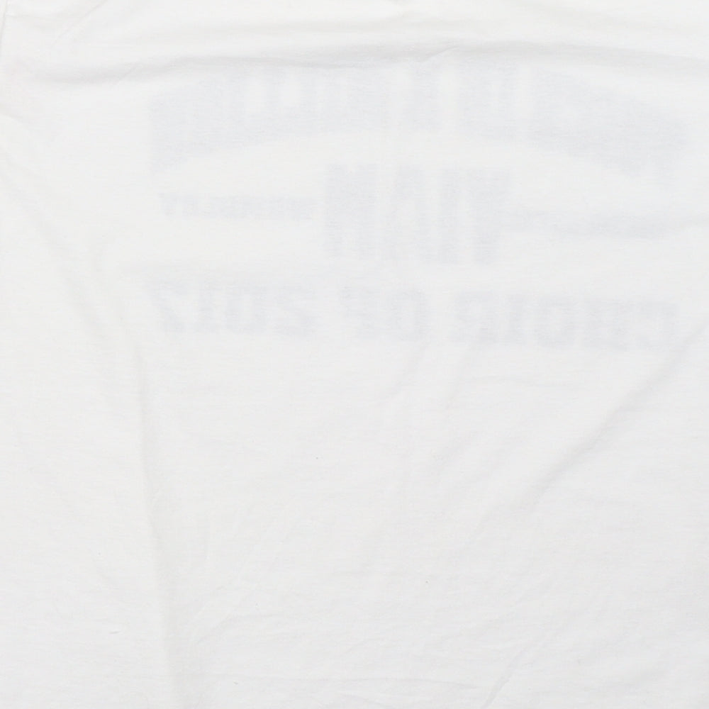 Fruit of the Loom Boys White   Basic T-Shirt Size 10-11 Years