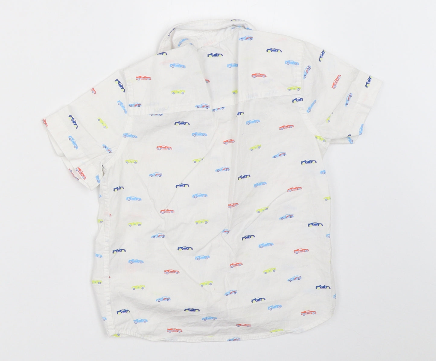 F&F Boys White   Basic Button-Up Size 3-4 Years