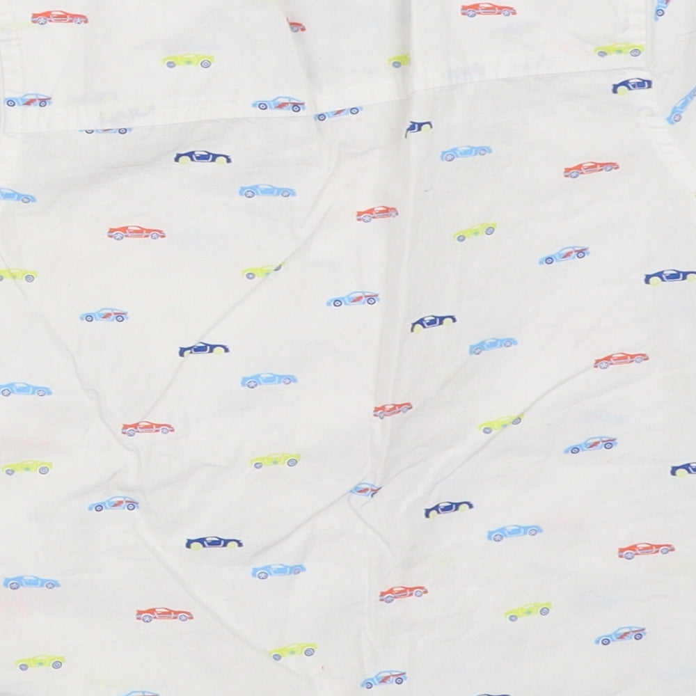 F&F Boys White   Basic Button-Up Size 3-4 Years